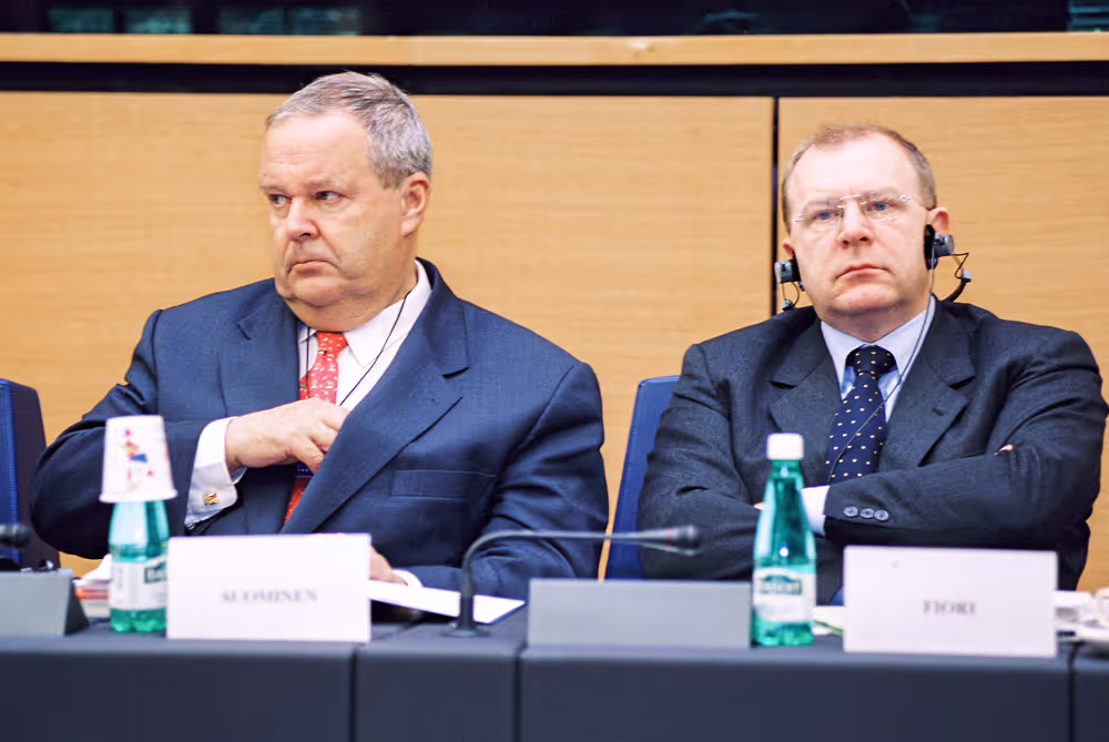 EPP meeting at the European Parliament in Strasbourg.