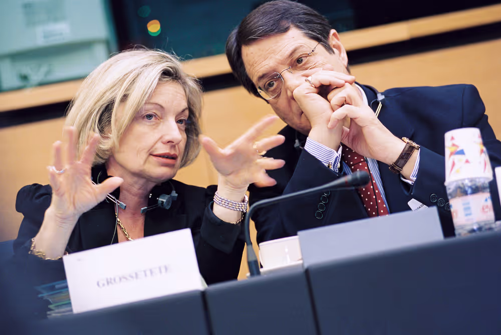 EPP meeting at the European Parliament in Strasbourg.