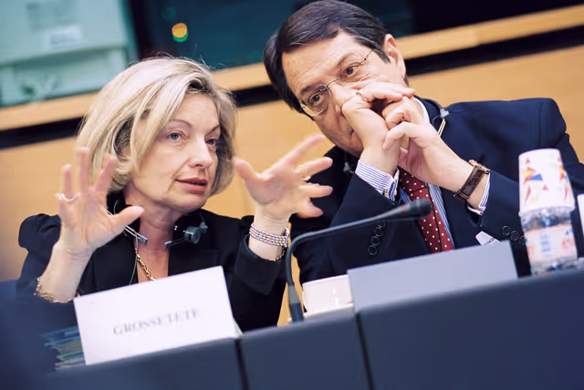 Photo 2 : EPP meeting at the European Parliament in Strasbourg.