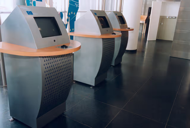 Foto 1: EP Info point in the ASP building in Brussels