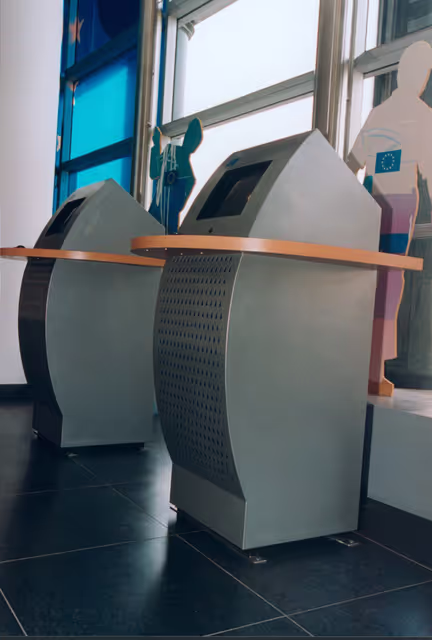 Foto 2: EP Info point in the ASP building in Brussels