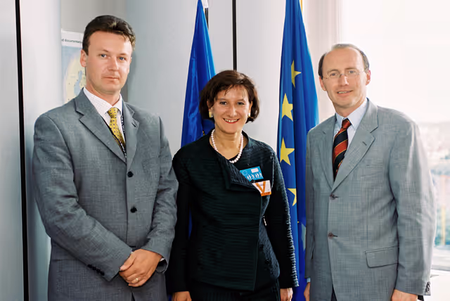 Fotografi 9: Visitors Group Othmar KARAS