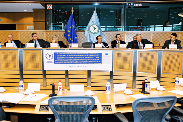 Fotografi 4: EU-Latin America Interparliamentary Conference