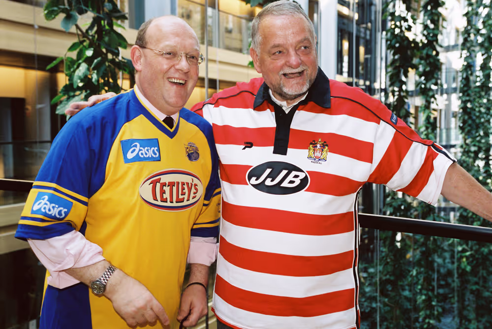 MEPs in football shirts