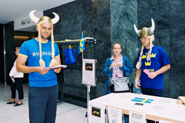 Valokuva 13: EP President visits a promotion stand of Polish food inside the EP in Brussels