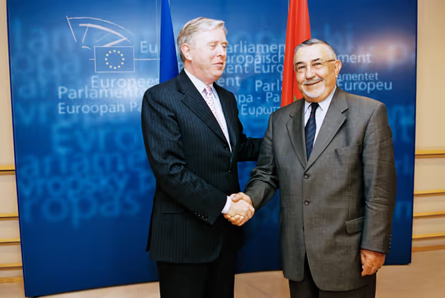 EP President meets with Abdelwahad RADI, Speaker of the Parliament of Morocco