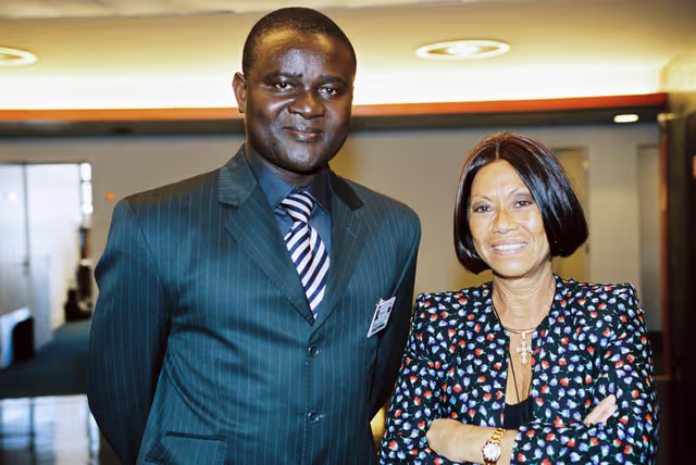 Fotografija 6: Visit of Jean CODO, expert in Cargo Tracking Note