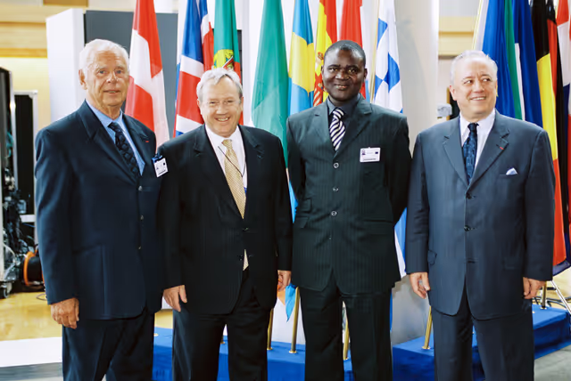 Fotografija 3: Visit of Jean CODO, expert in Cargo Tracking Note