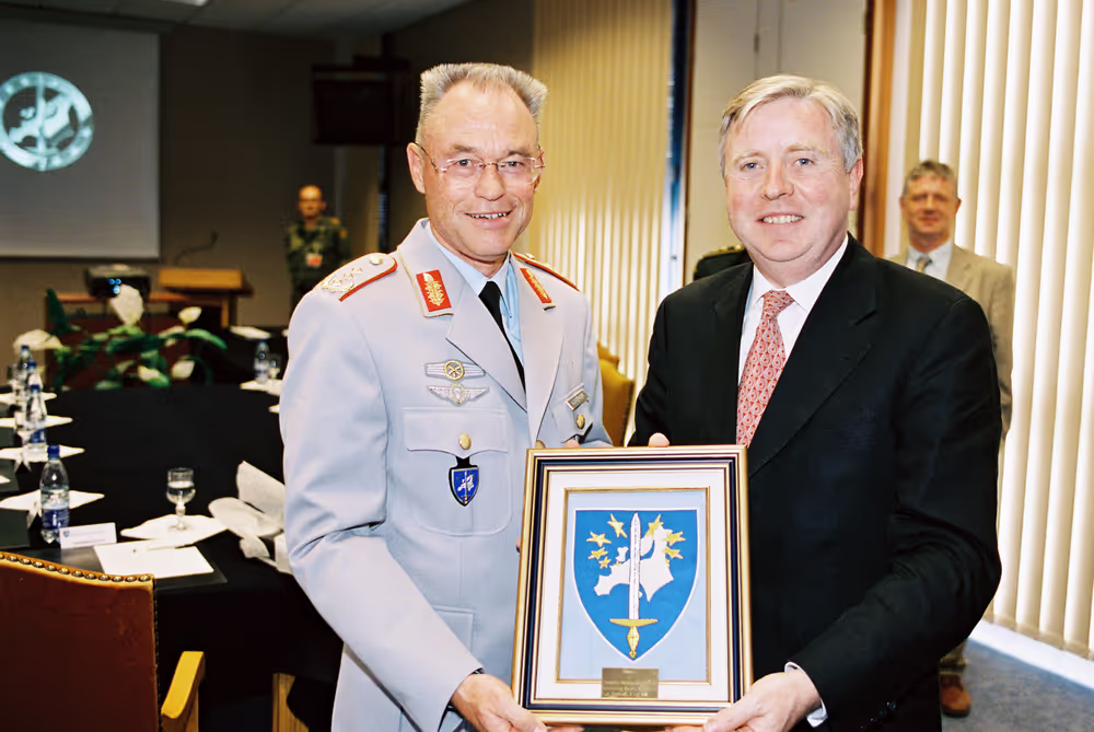 EP President makes an official visit to the Eurocorps