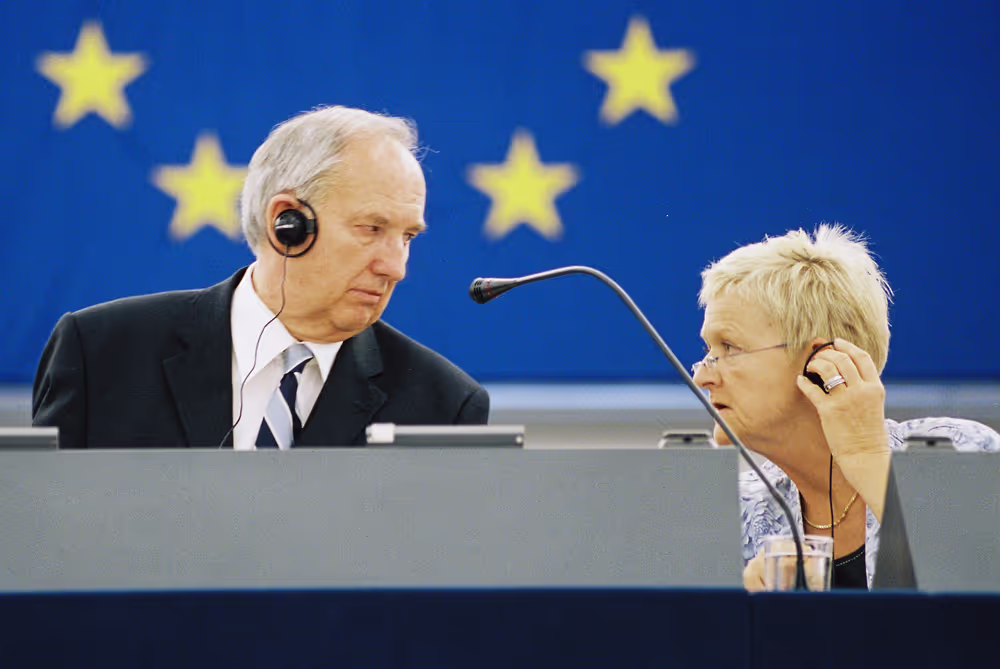EP Vice-President Ingo FRIEDRICH presides over a plenary session in Strasbourg
