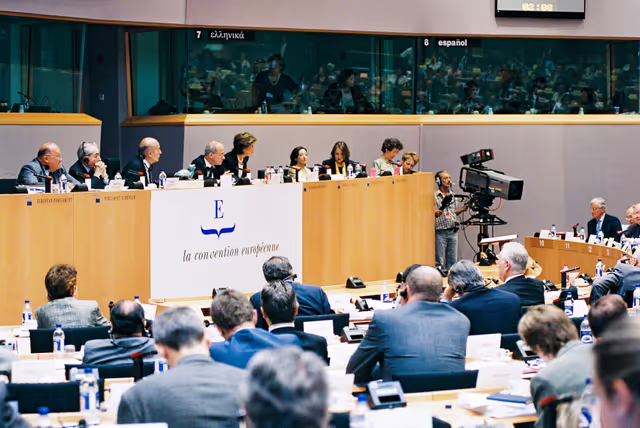 Fotografia 8: European Convention on the Future of Europe - Plenary session