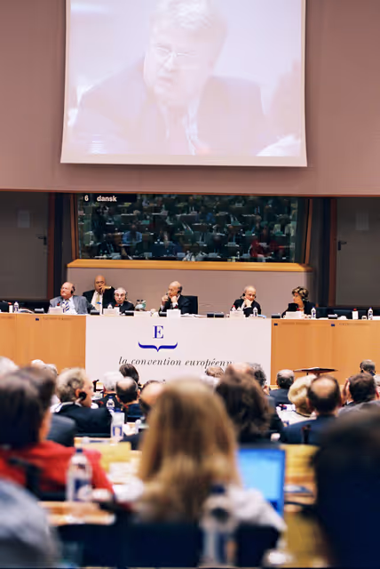 Fotografia 7: European Convention on the Future of Europe - Plenary session
