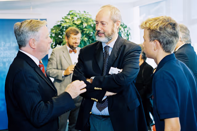 Photo 4: EP President meets with Karl ENGELMANN and M. GAUTIER