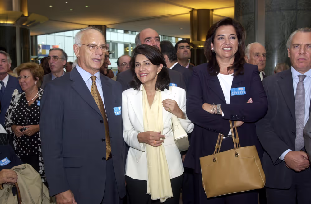 Official inauguration of the Konstantinos Karamanlis passerelle.