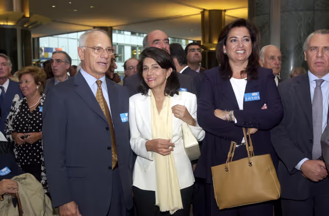 Fotografie 18: Official inauguration of the Konstantinos Karamanlis passerelle.