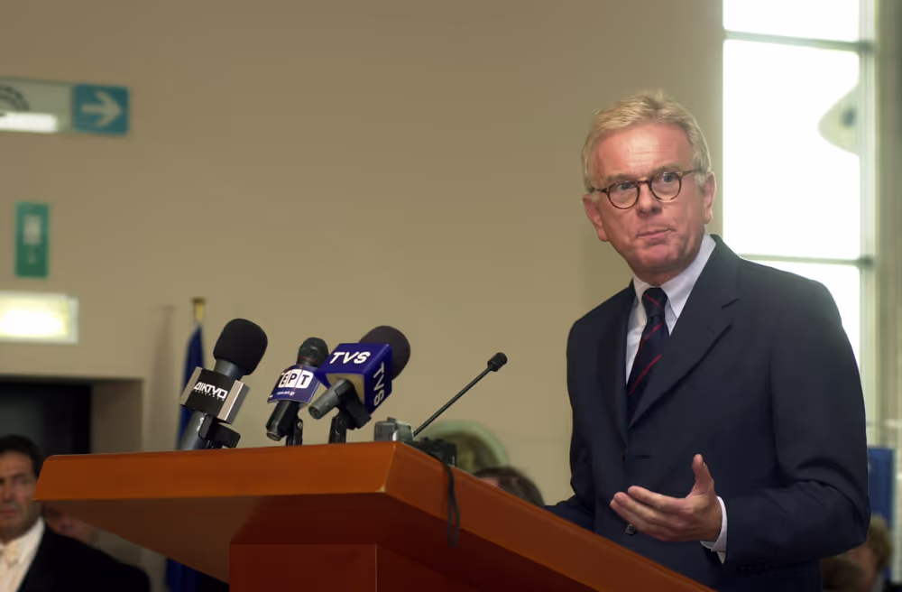 Official inauguration of the Konstantinos Karamanlis passerelle.