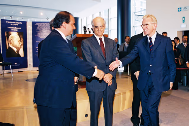 Fotografie 30: Official inauguration of the Konstantinos Karamanlis passerelle.