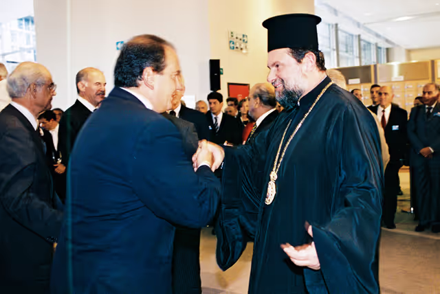 Fotografie 34: Official inauguration of the Konstantinos Karamanlis passerelle.