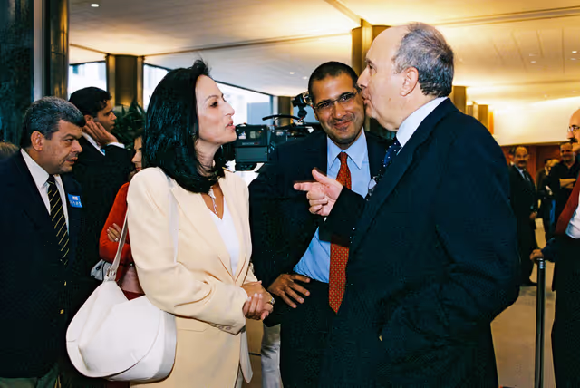 Fotografie 27: Official inauguration of the Konstantinos Karamanlis passerelle.