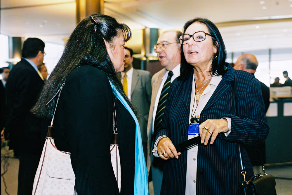 Official inauguration of the Konstantinos Karamanlis passerelle.