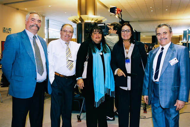 Fotografie 19: Official inauguration of the Konstantinos Karamanlis passerelle.