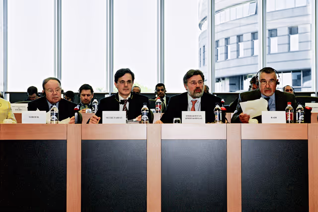 Official visit of Ahmad Fathi SOROUR ,Speaker of the House of Representatives of Egypt at the EP Brussels