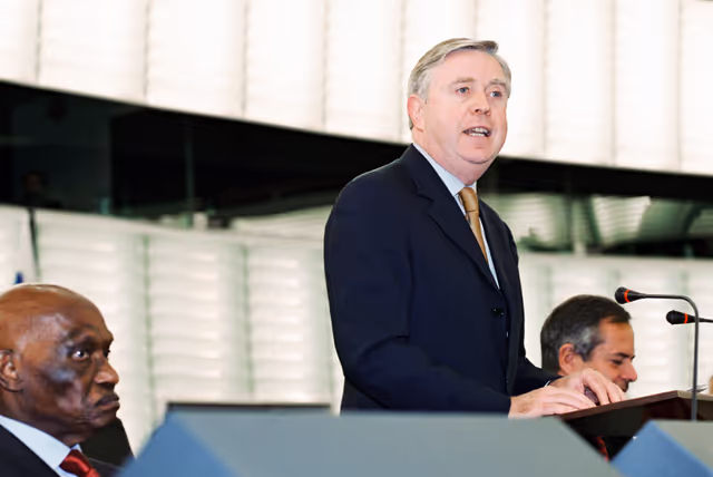 Suriet 13: Abdoulaye WADE, President of Senegal, makes an official visit to the European Parliament in Strasbourg