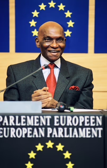 Suriet 6: Abdoulaye WADE, President of Senegal, makes an official visit to the European Parliament in Strasbourg
