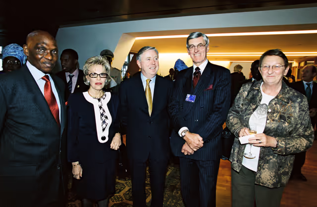 Suriet 2: Abdoulaye WADE, President of Senegal, makes an official visit to the European Parliament in Strasbourg