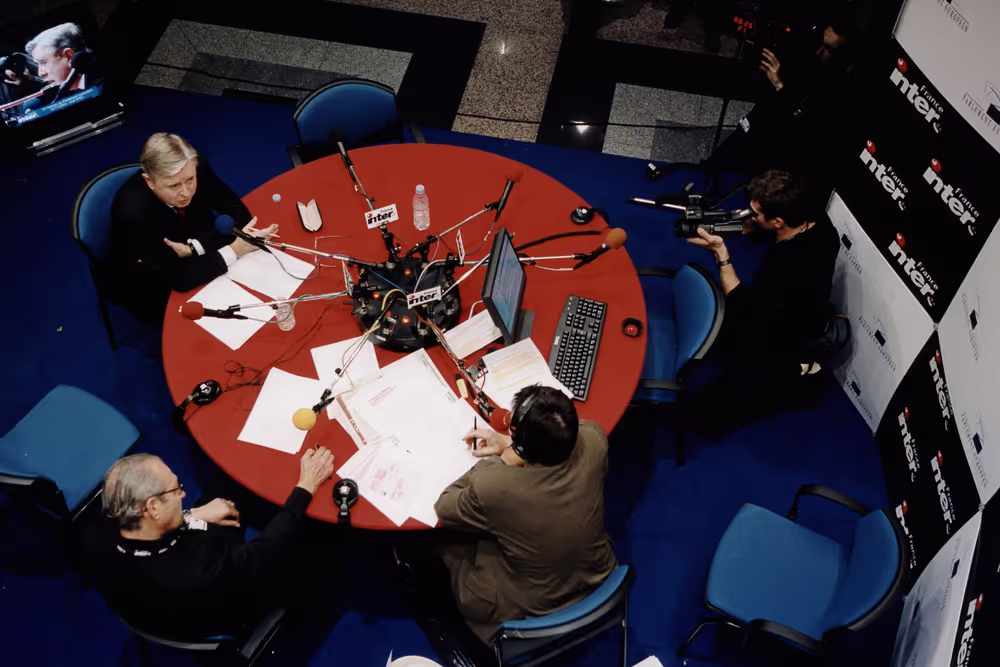 France Inter radio broadcasts live from the EP in Strasbourg - Question directe programme