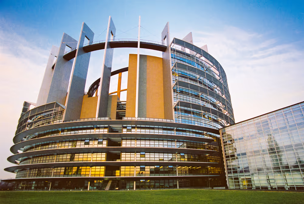 European Parliament in Strasbourg