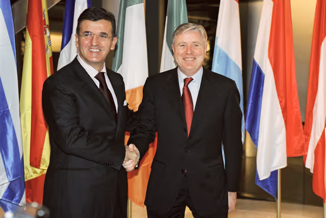 Fotografija 6: Pat COX - EP President meets with Svetozar MAROVIC, President of Serbia-Montenegro