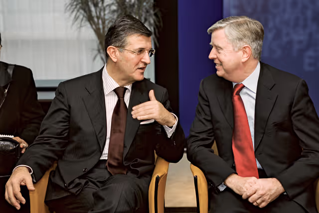 Fotografija 8: Pat COX - EP President meets with Svetozar MAROVIC, President of Serbia-Montenegro