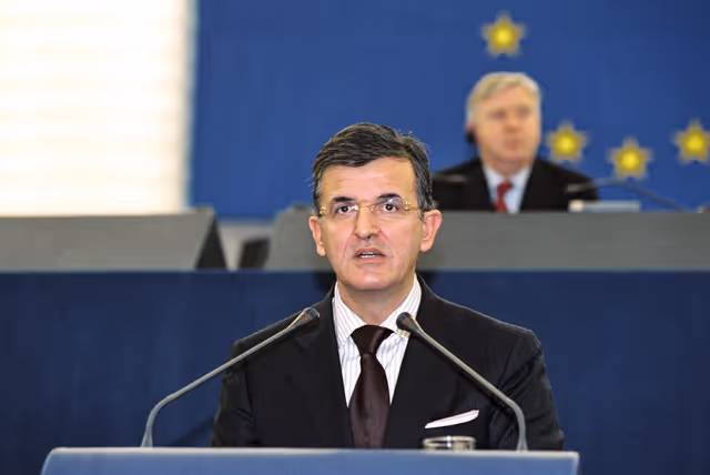 Fotografija 23: Svetozar MAROVIC, President of Serbia-Montenegro in Plenary Session in Strasbourg