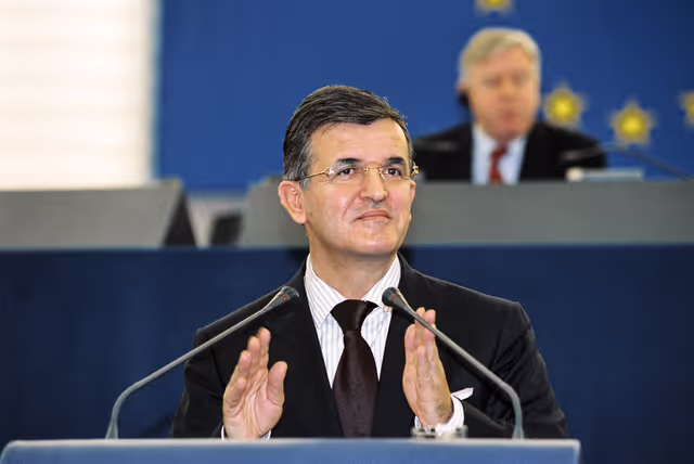Fotografija 25: Svetozar MAROVIC, President of Serbia-Montenegro in Plenary Session in Strasbourg