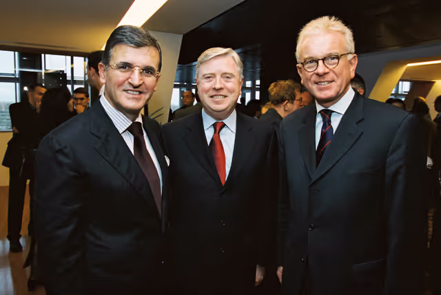 Fotografija 16: Reception for President of Serbia-Montenegro at the European Parliament in Strasbourg