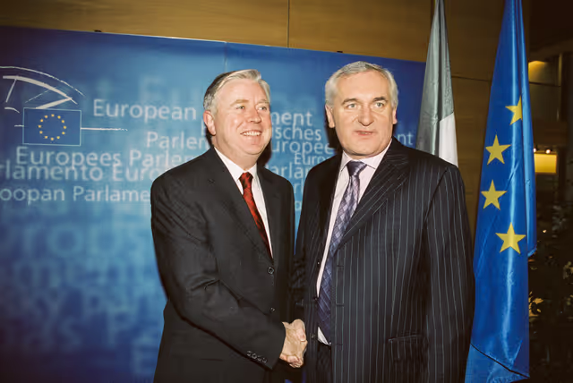 Fotografie 1: EP President meets with Irish Prime Minister