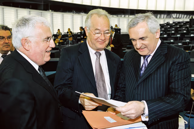 Fotografie 2: Irish Prime Minister in Plenary Session in Strasbourg