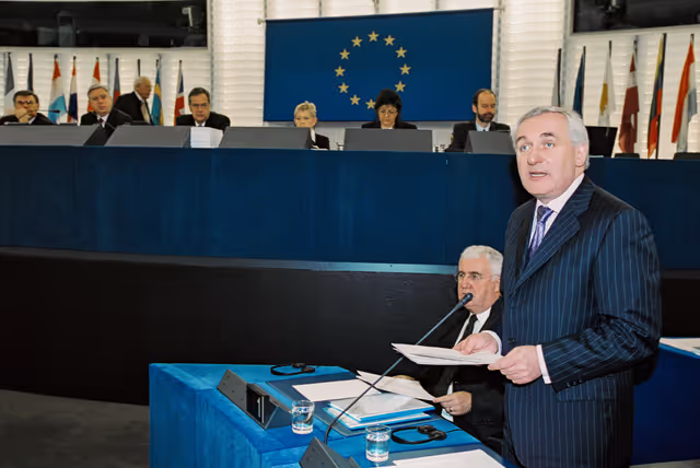 Fotografie 3: Irish Prime Minister in Plenary Session in Strasbourg