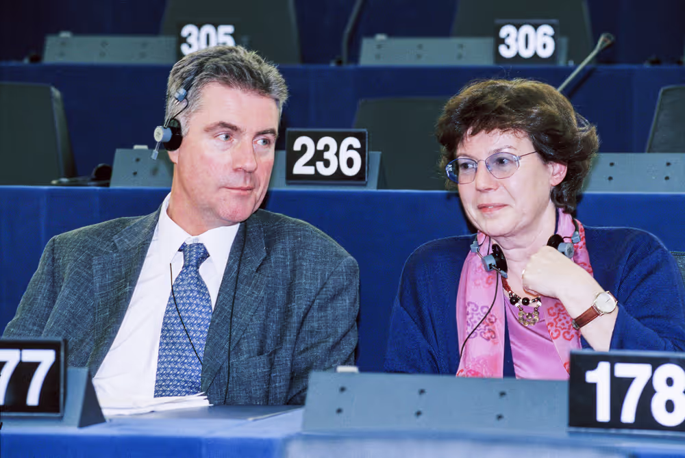 MEPs Stephen HUGHES and Barbara WEILER in Plenary Session in Strasbourg