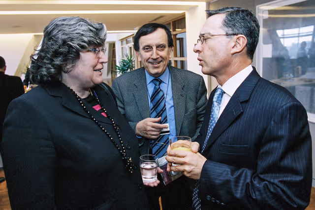 Photo 28 : Reception at the European Parliament in Strasbourg with President of Colombia.
