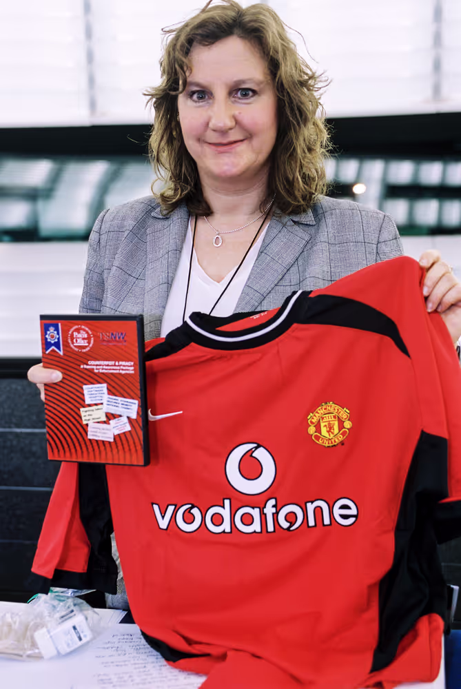 Action of MEP Arlene McCARTHY on Counterfeit and Piracy