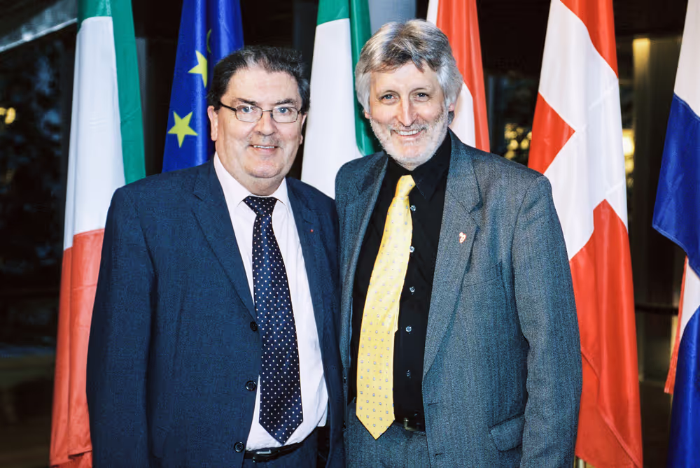 MEP John HUME meets with MEP Bill MILLER