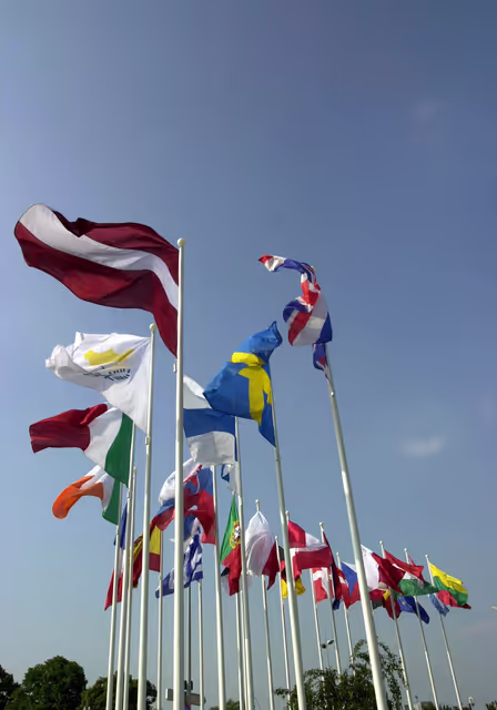 Fotografie 6: Flags of Europe.