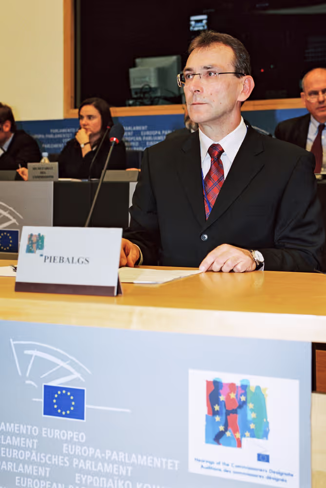Hearing of Commissioners-Designate: Andris PIEBALGS