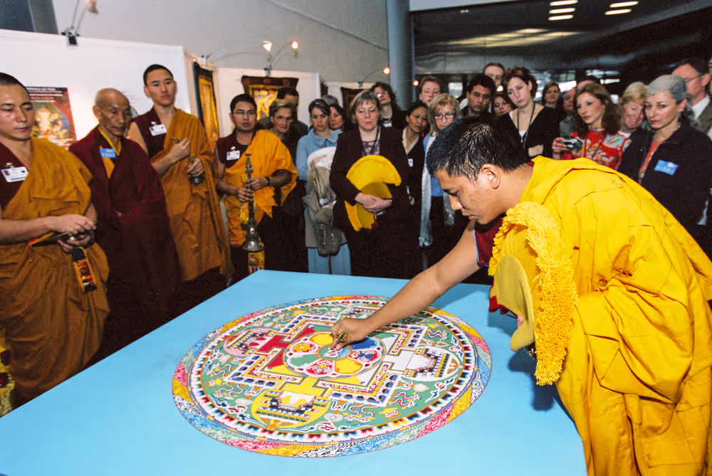 Mandalas Exhibition at the European Parliament in Strasbourg