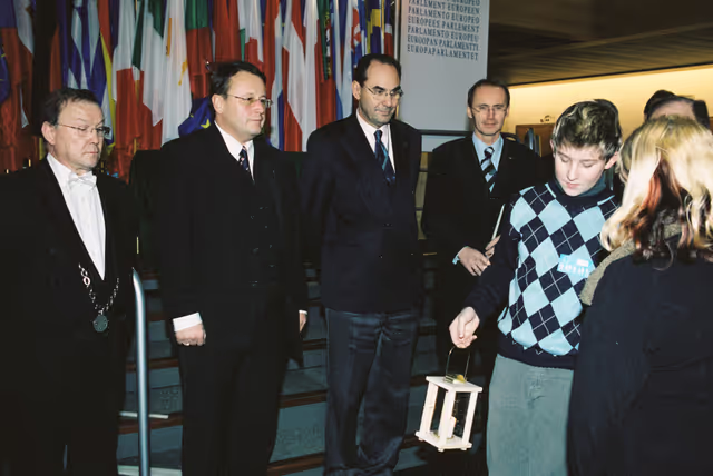 Fotografia 1: The Peace Light of Bethlehem