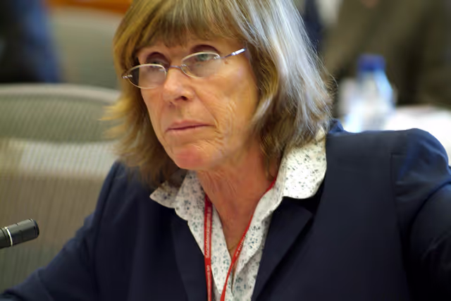 Foto 5: Barbara DUHRKOP DUHRKOP in a meeting at the EP in Brussels