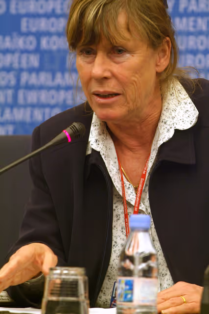 Foto 3: Barbara DUHRKOP DUHRKOP in a meeting at the EP in Brussels