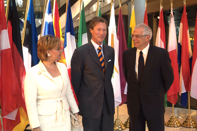 EP President meets with the Grand Duke of Luxembourg.